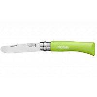 Складной нож Opinel Нож складной детский Opinel №7 VRI My First Opinel Apple green