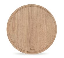 Доска деревянная разделочная круглая FISSMAN 35x35x1
