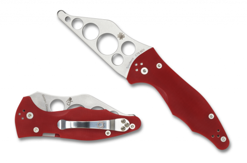 Складной нож Spyderco Yojimbo 2 Red Trainer - 85TR2 фото 6