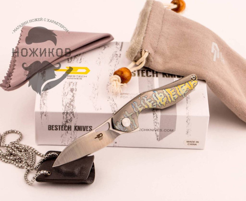 Складной нож Bestech Knives The Reticulan BT1810E фото 12