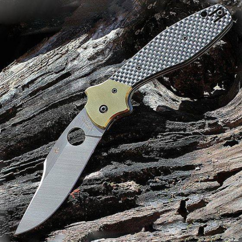 Складной нож Spyderco Schempp Bowie 190CFP фото 4