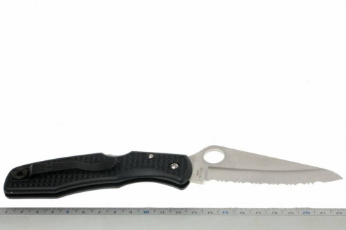 Складной нож Spyderco Pacific Salt 91SBK фото 6 Складной нож Spyderco Pacific Salt 91SBK фото 6