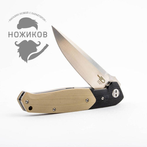 Складной нож Bestech Knives Swordfish Песочный фото 8