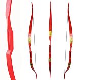  лук традиционный Rolan Snake 60" 18# (красный)