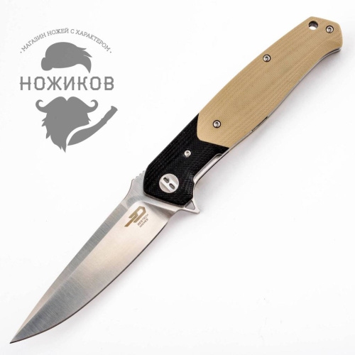 Складной нож Bestech Knives Swordfish Песочный фото 3