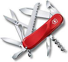 Мультифункциональный инструмент Victorinox Нож перочинныйEvolution 17 2.3913.E 85мм 15 функций красный